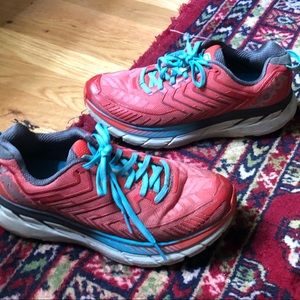 COPY - Hot Pink Hoka One One Clifton 4